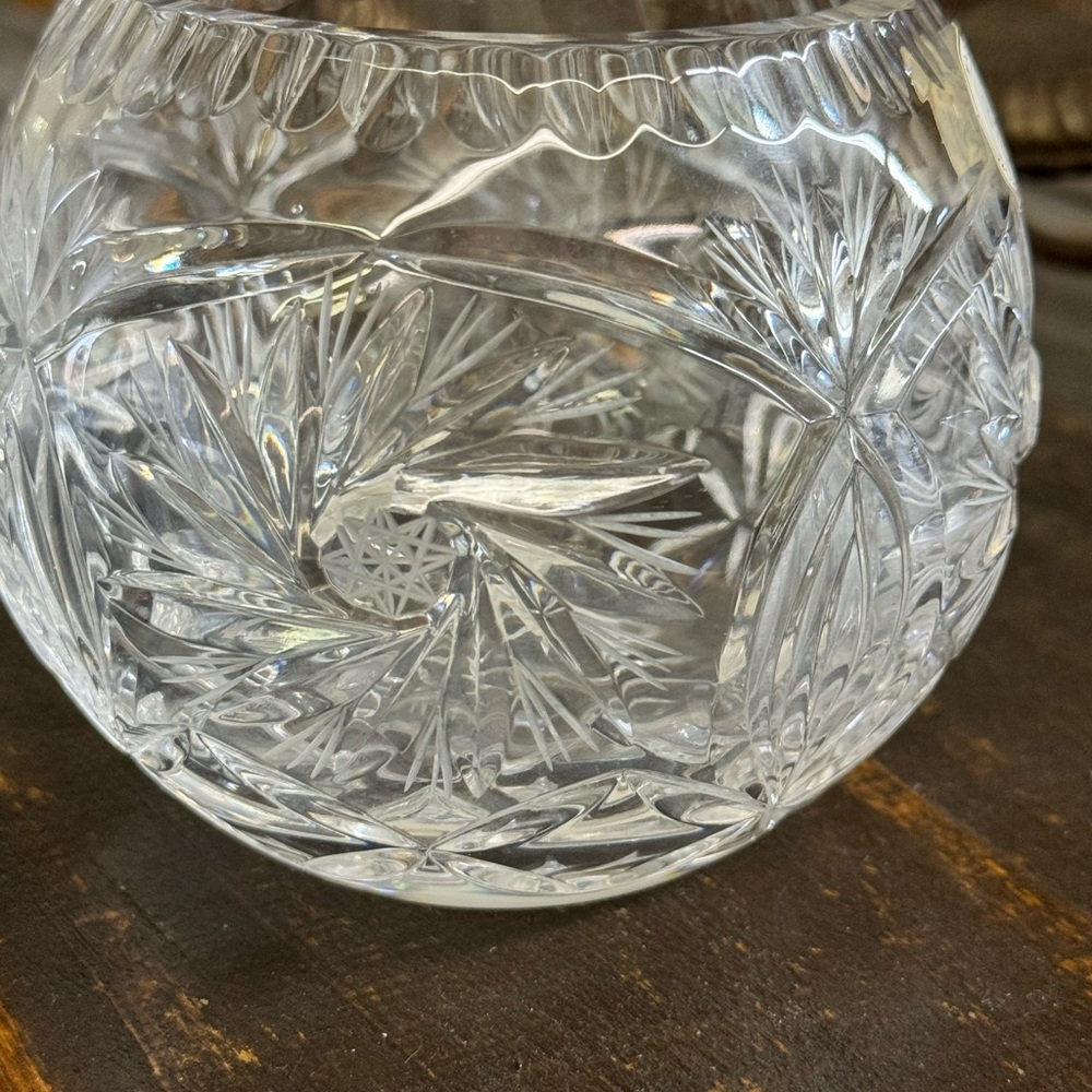 Crystal bowl made in Poland